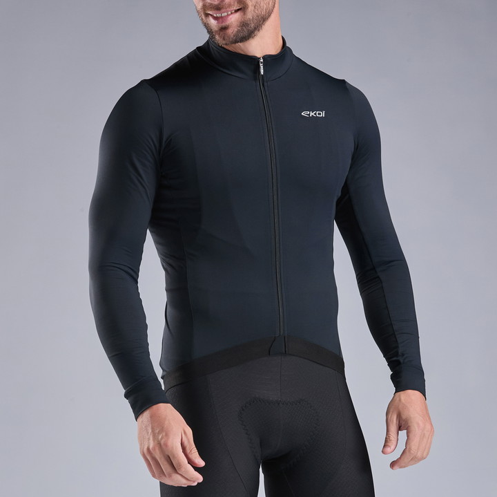 MAILLOT MANCHES LONGUES EKOI PERF HEAT GENERATING NOIR