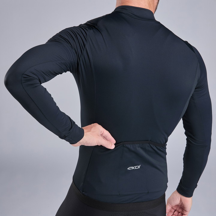MAILLOT MANCHES LONGUES EKOI PERF HEAT GENERATING NOIR