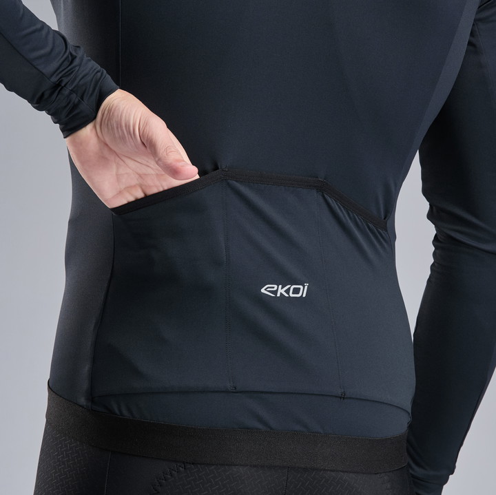 MAILLOT MANCHES LONGUES EKOI PERF HEAT GENERATING NOIR