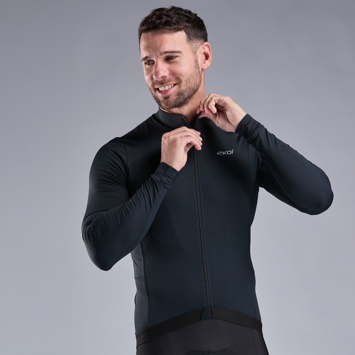 MAILLOT MANCHES LONGUES EKOI PERF HEAT GENERATING NOIR