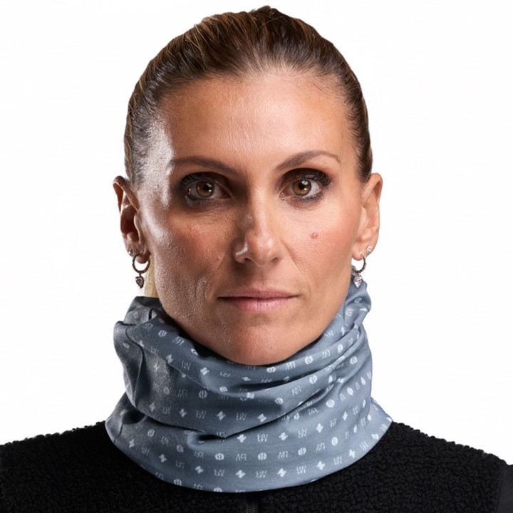 TOUR DE COU FEMME EKOI X MARION ROUSSE GRIS
