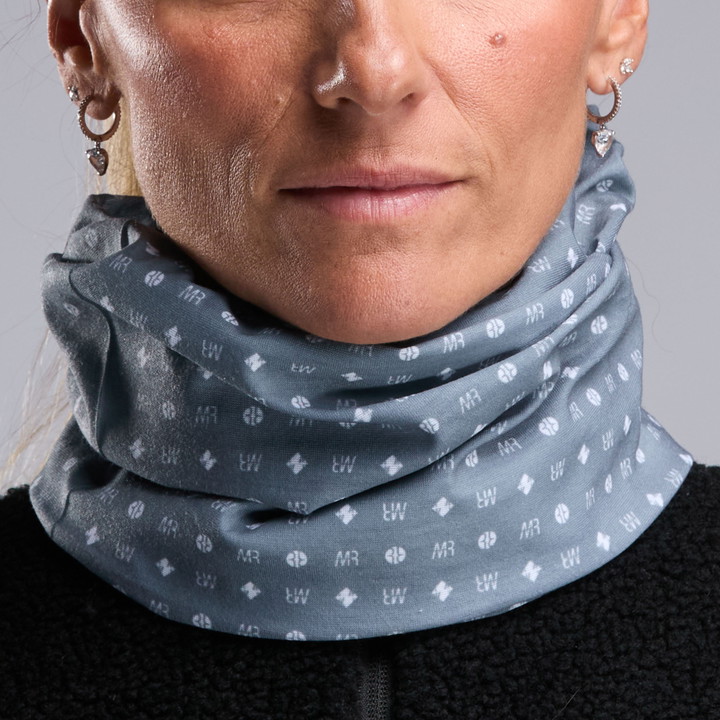 TOUR DE COU FEMME EKOI X MARION ROUSSE GRIS
