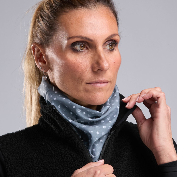 TOUR DE COU FEMME EKOI X MARION ROUSSE GRIS