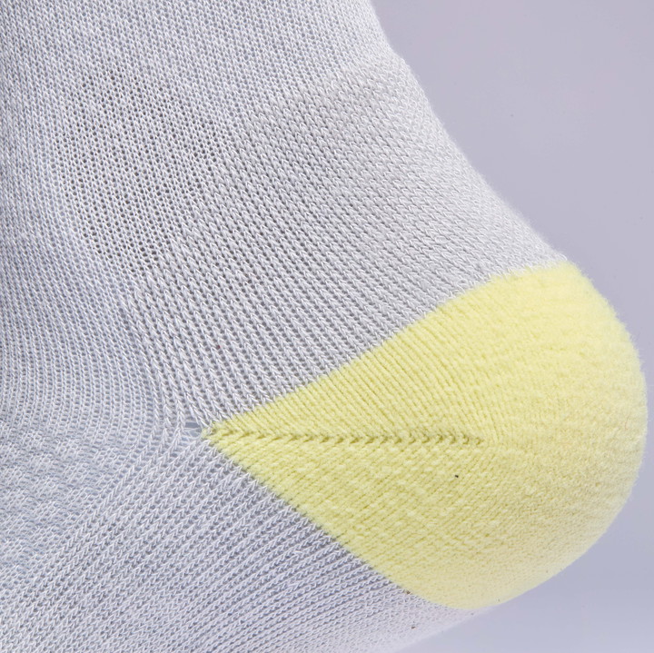 CHAUSSETTES FEMME RACING OUTLAST EKOI X MARION ROUSSE GRIS/LIME