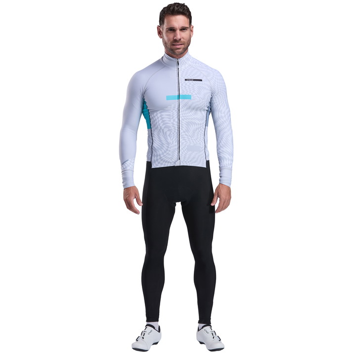 COMBINAISON THERMIQUE EKOI PERF GRAPHIC BLANC