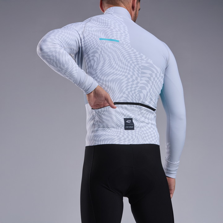 COMBINAISON THERMIQUE EKOI PERF GRAPHIC BLANC