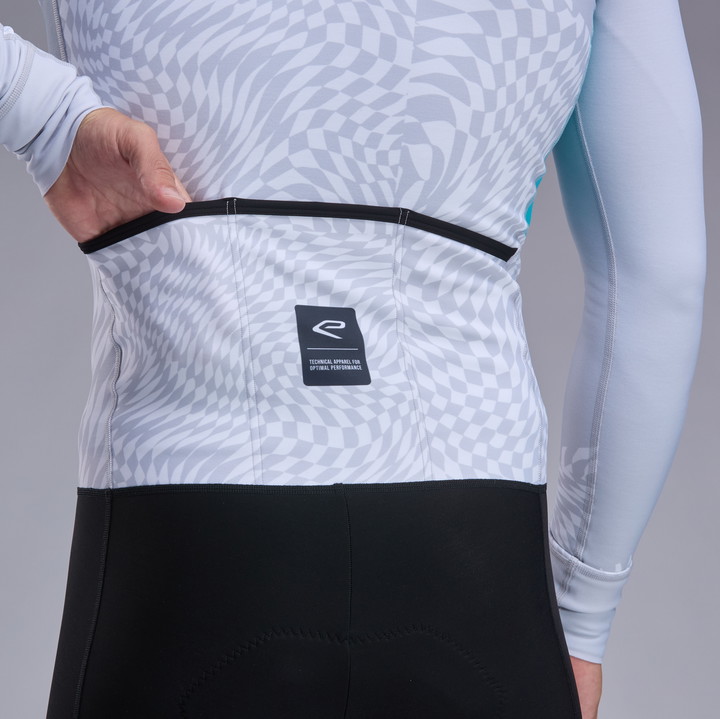 COMBINAISON THERMIQUE EKOI PERF GRAPHIC BLANC