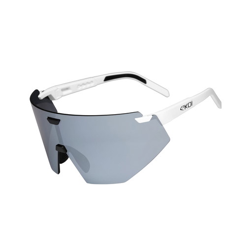 Briller EKOI Racing AEROLITE Hvid/Sort PLATINIUM Mirror Kategori 3