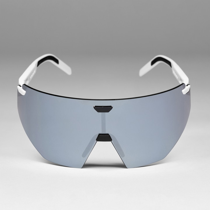 AEROLITE white black + full revo platinum mirror cat 3