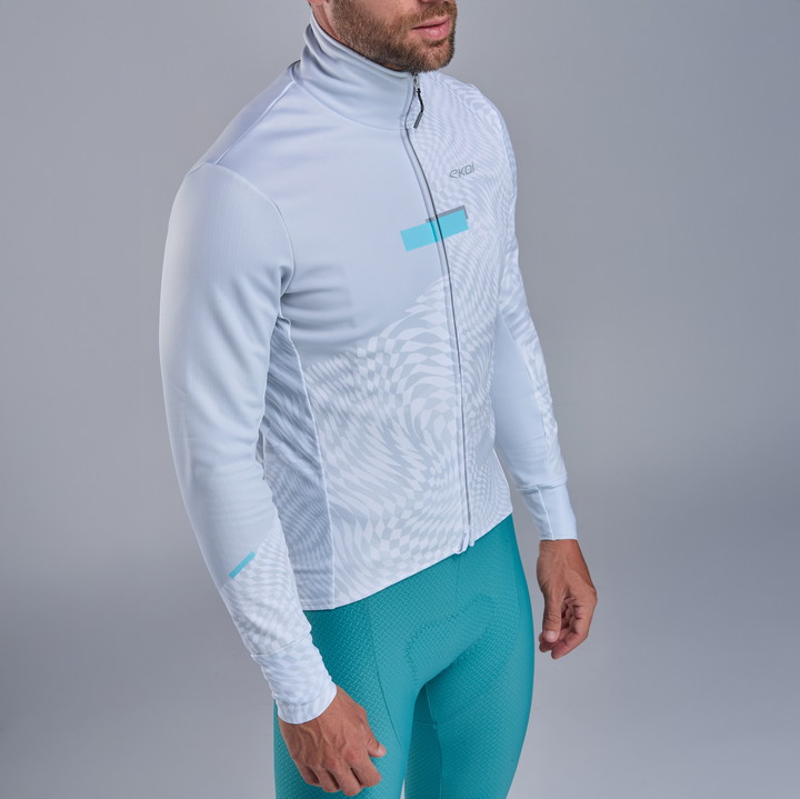 VESTE THERMIQUE EKOI PERF GRAPHIC BLANC