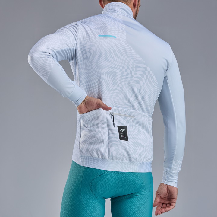 VESTE THERMIQUE EKOI PERF GRAPHIC BLANC
