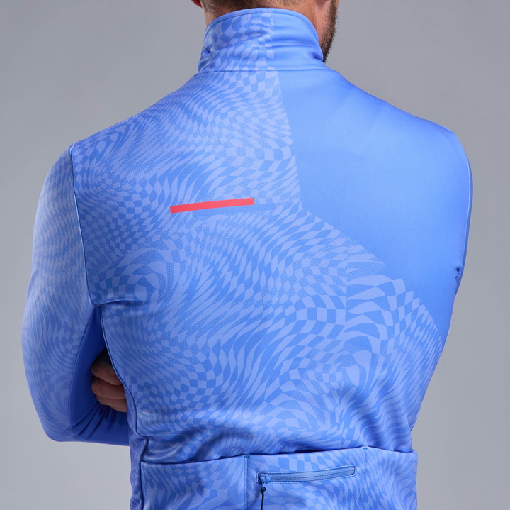 VESTE THERMIQUE EKOI PERF GRAPHIC BLEU
