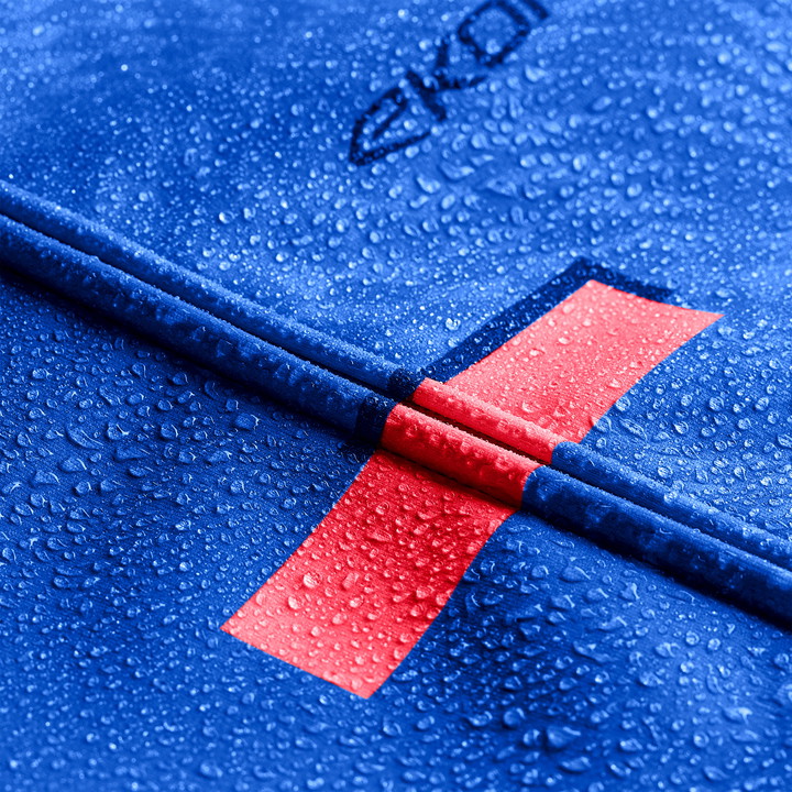 VESTE THERMIQUE EKOI PERF GRAPHIC BLEU