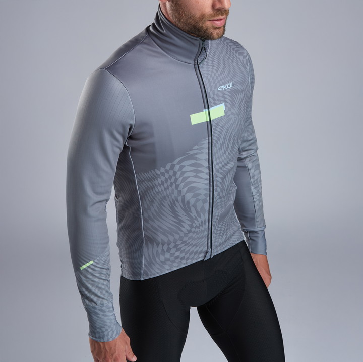 VESTE THERMIQUE EKOI PERF GRAPHIC GRIS