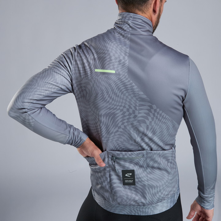 VESTE THERMIQUE EKOI PERF GRAPHIC GRIS