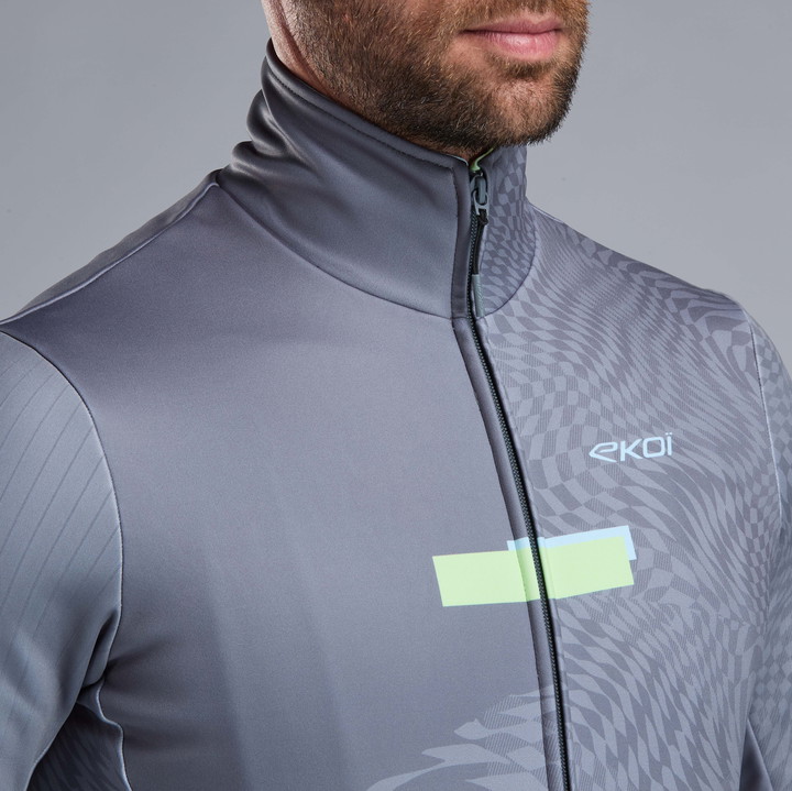 VESTE THERMIQUE EKOI PERF GRAPHIC GRIS