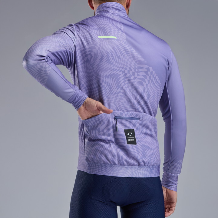 VESTE THERMIQUE EKOI PERF GRAPHIC VIOLET