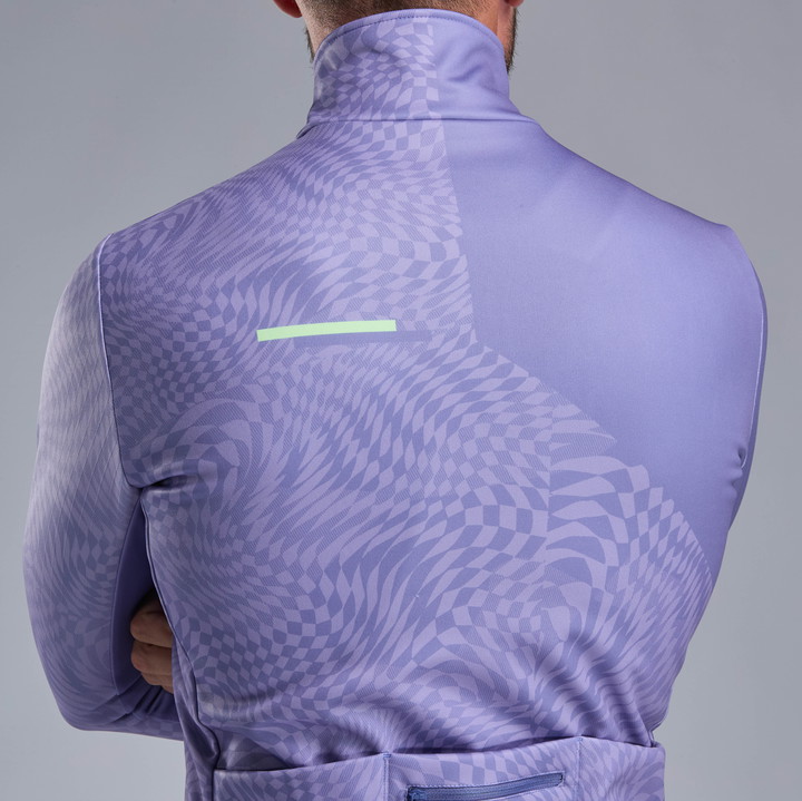 VESTE THERMIQUE EKOI PERF GRAPHIC VIOLET