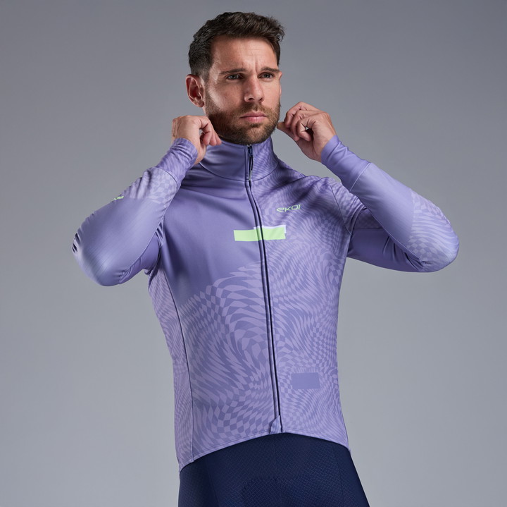 VESTE THERMIQUE EKOI PERF GRAPHIC VIOLET