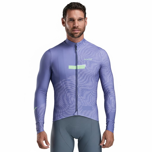 Maillot de manga larga EKOI Perf GRAPHIC Violeta