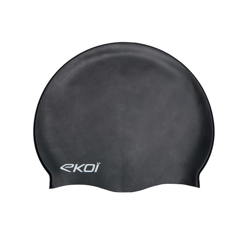 Bonnet natation EKOI Perf WAVECUT SILICON Noir