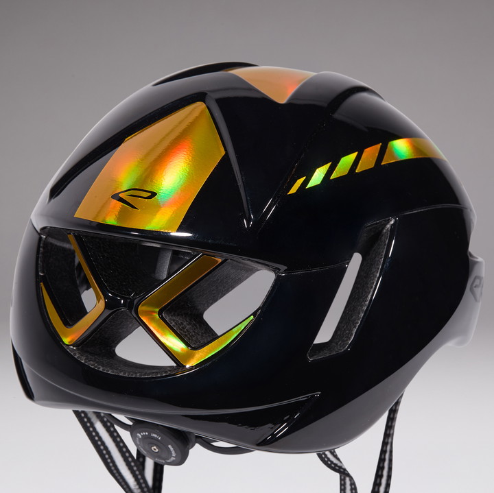 Casque personnalisé EKOI AR14 Noir STAR CHROME