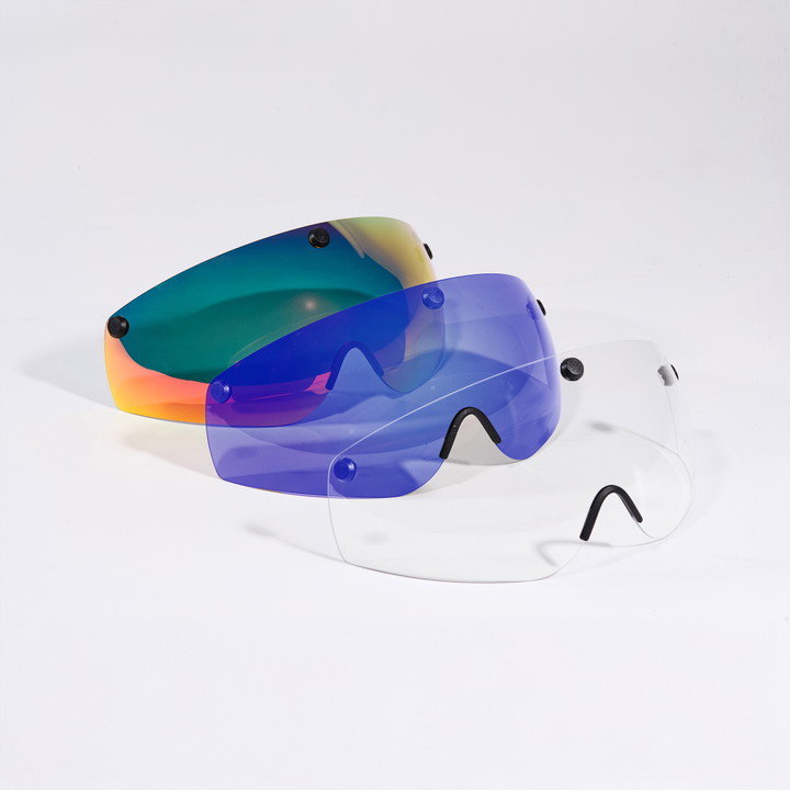 Casque EKOI Perf AERO16 Blanc LTD Holo Bleu