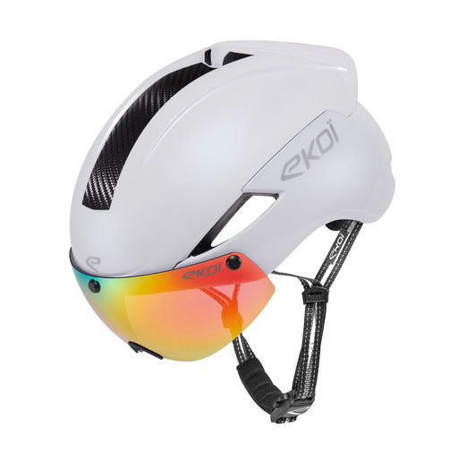 Hjelm EKOI Perf AERO16 Hvid LTD Carbon
