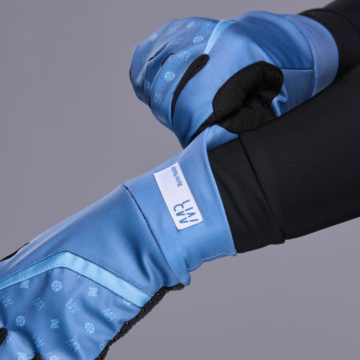 GANTS MI-SAISON FEMME EKOI X MARION ROUSSE BLEU