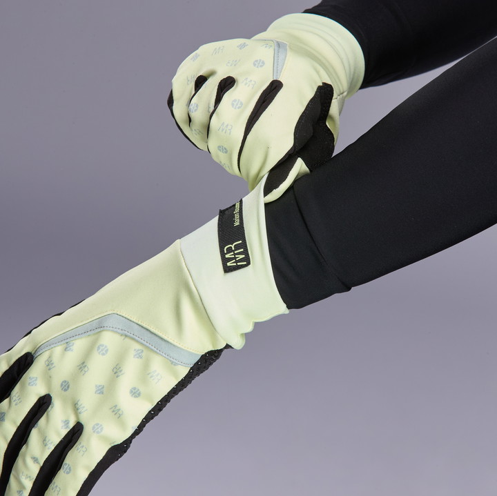 GANTS MI-SAISON FEMME EKOI X MARION ROUSSE LIME