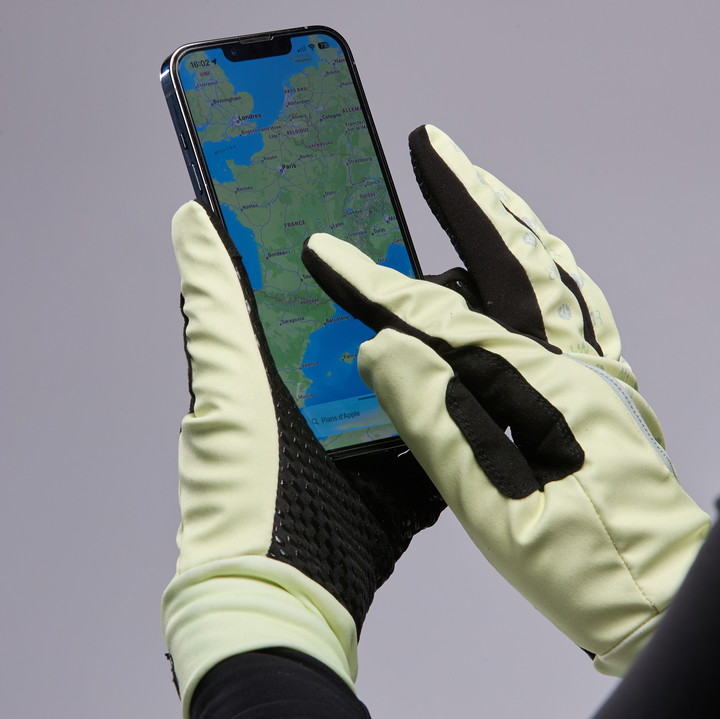 GANTS MI-SAISON FEMME EKOI X MARION ROUSSE LIME