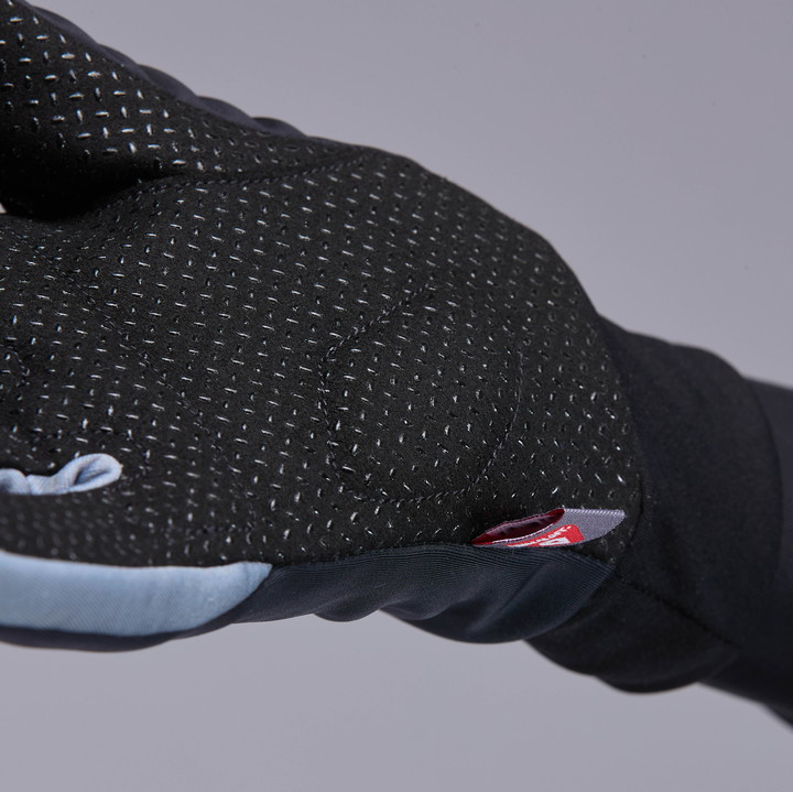 Gants hiver femme EKOI Racing x MARION ROUSSE Primaloft Noir Gris
