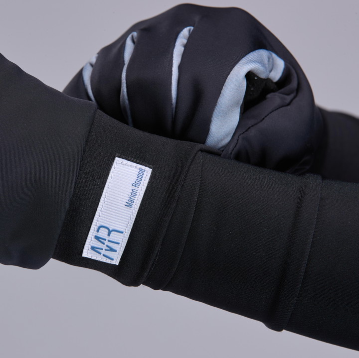 Gants hiver femme EKOI Racing x MARION ROUSSE Primaloft Noir Gris