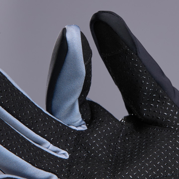 Gants hiver femme EKOI Racing x MARION ROUSSE Primaloft Noir Gris
