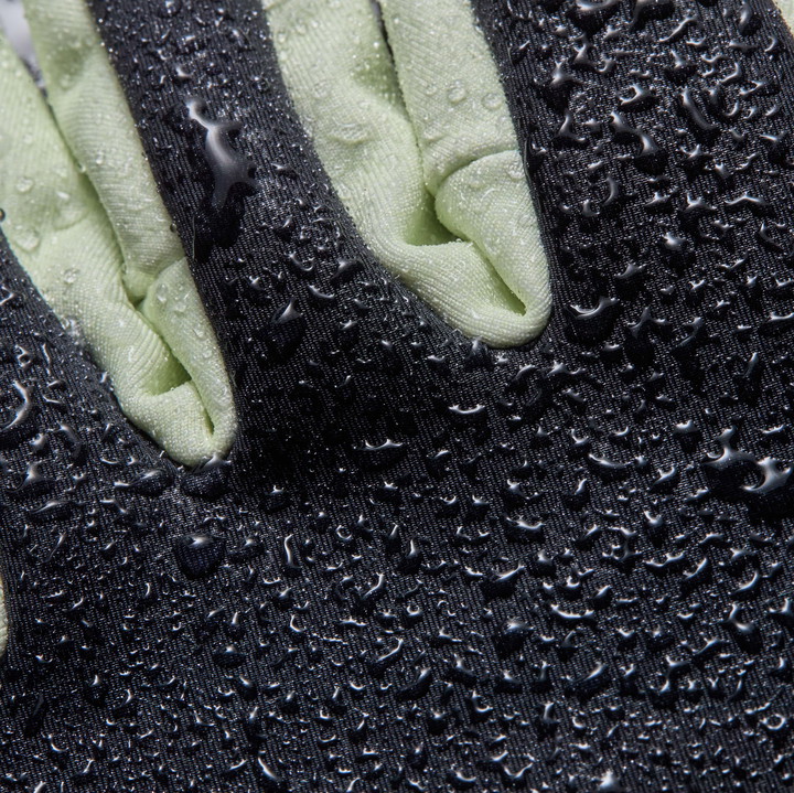 Gants hiver femme EKOI Racing x MARION ROUSSE Primaloft Noir Lime