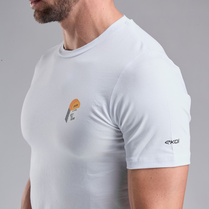 T-SHIRT LIFESTYLE EKOI BORNE  VIT