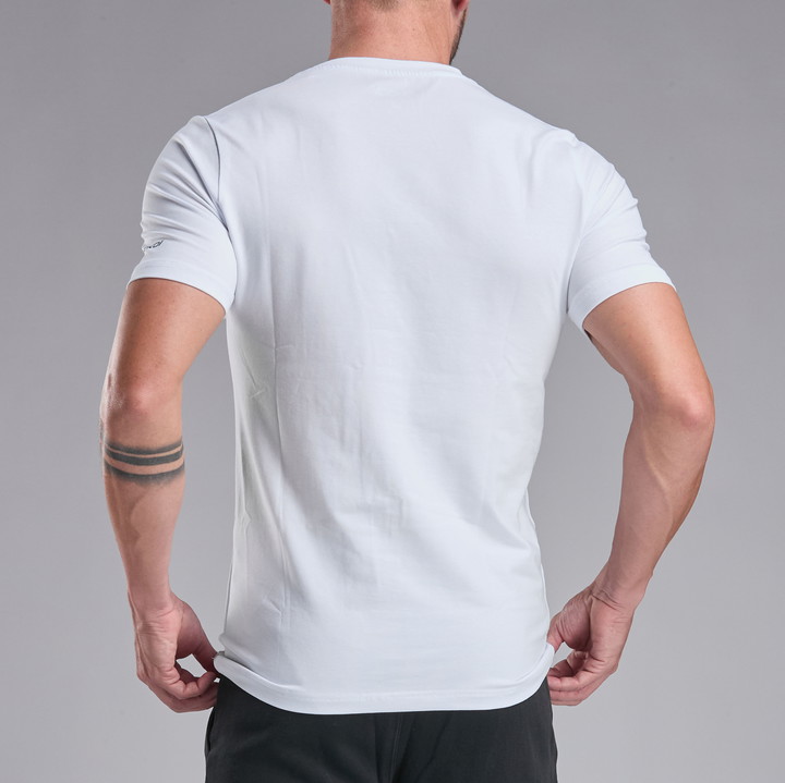 T-SHIRT LIFESTYLE EKOI BORNE WIT