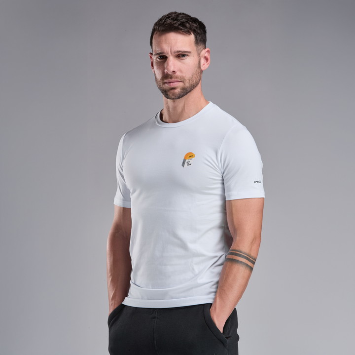 T-SHIRT LIFESTYLE EKOI BORNE WIT
