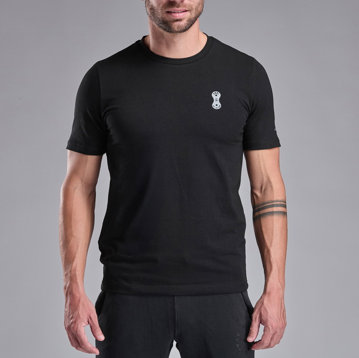 T-SHIRT LIFESTYLE EKOI LINK ZWART