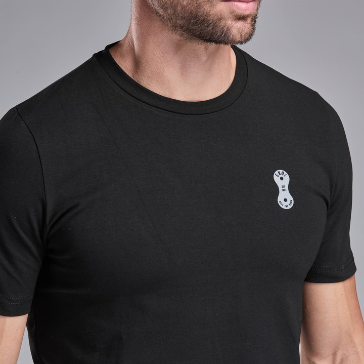 T-SHIRT LIFESTYLE EKOI LINK ZWART