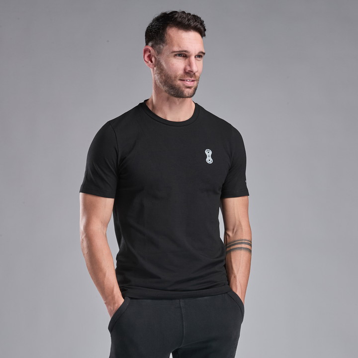 T-SHIRT LIFESTYLE EKOI LINK ZWART