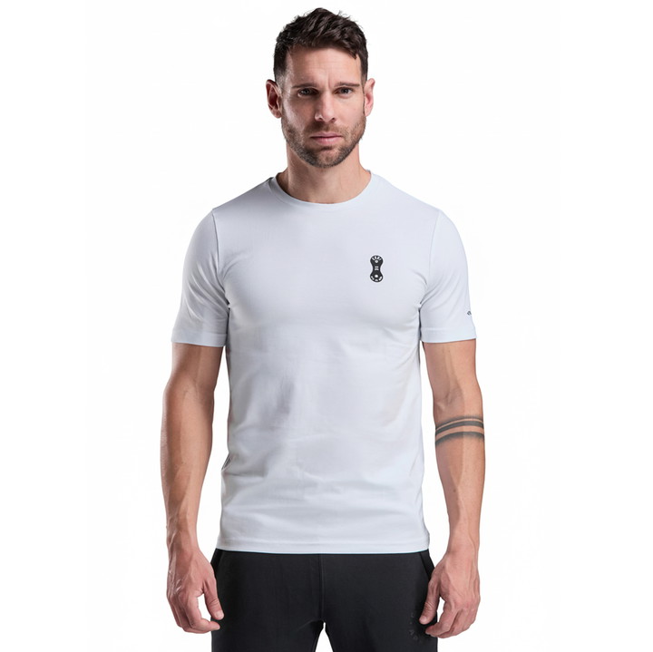 T-SHIRT LIifestyle EKOI LINK Biały