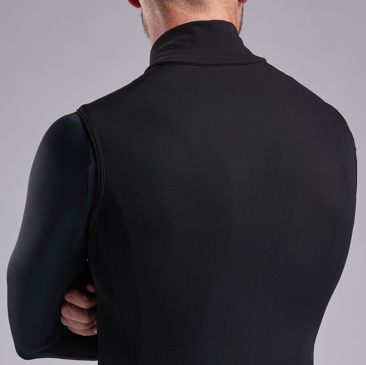 Gilet thermique Hydrofuge EKOI Perf RIDE PROTECT Noir