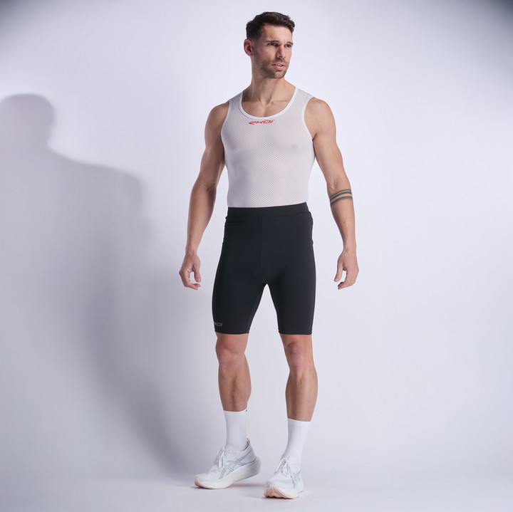 PANTALONCINI EKOI RUN PERF PULSE NERI 