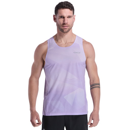 ÄRMELLOSES BASELAYER EKOI RUN PERF AIRFLOW WEISS