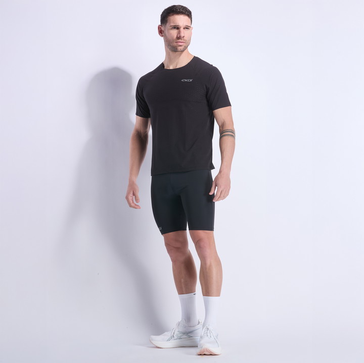 T-SHIRT EKOI RUN PERF AIRFLOW SCHWARZ