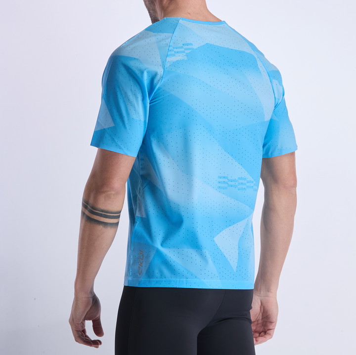 T-SHIRT EKOI RUN PERF AIRFLOW LIMOEN