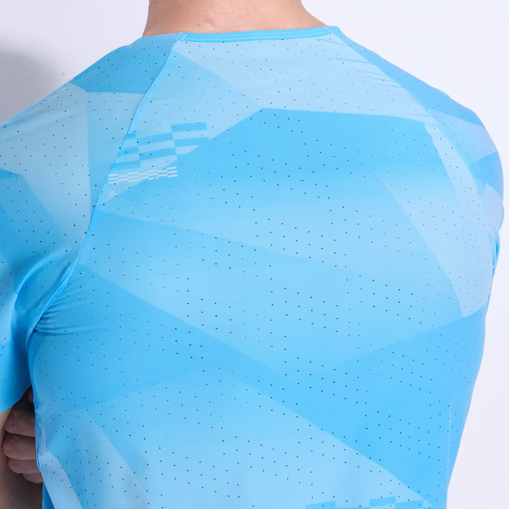 T-Shirt EKOI Run Performance Airflow Limegrün