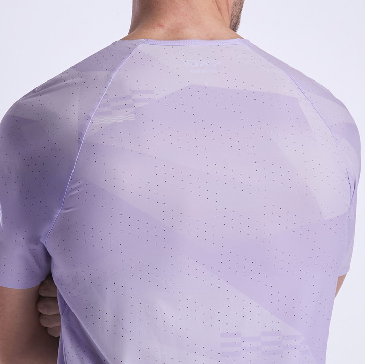 T-SHIRT EKOI RUN PERF AIRFLOW WEISS