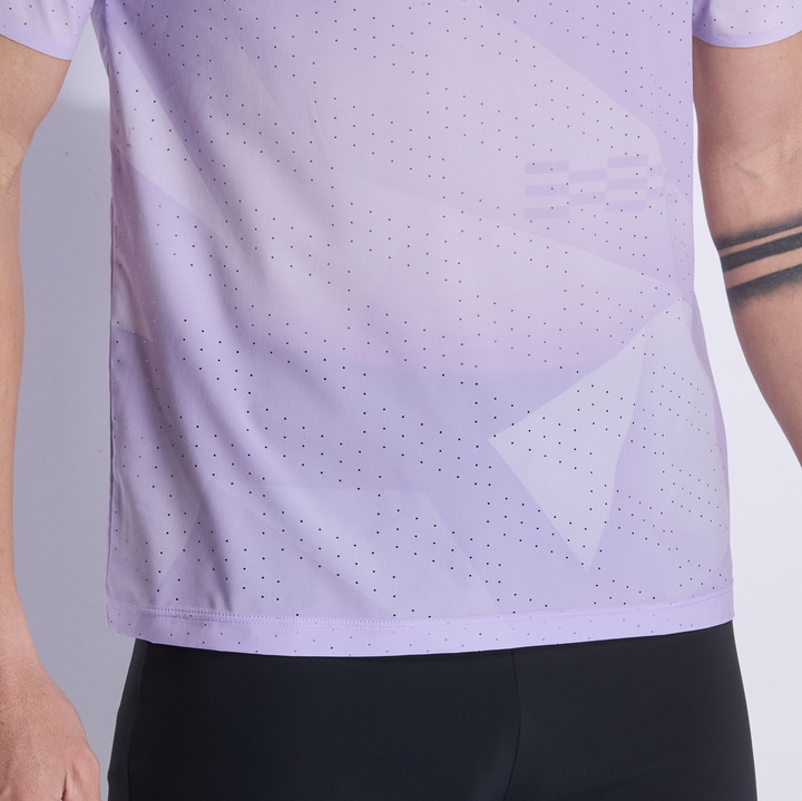 T-SHIRT EKOI RUN PERF AIRFLOW WEISS